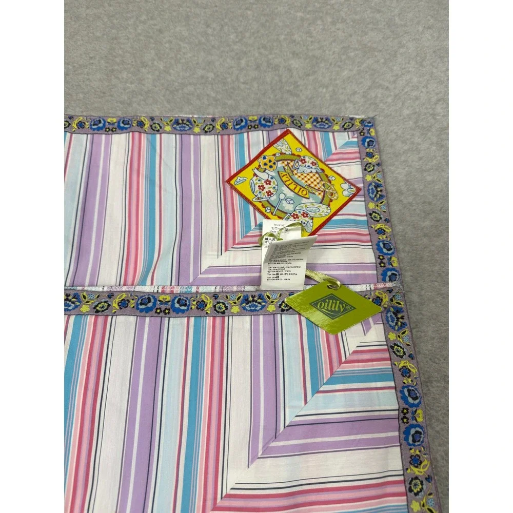 Oilily patchwork blanket